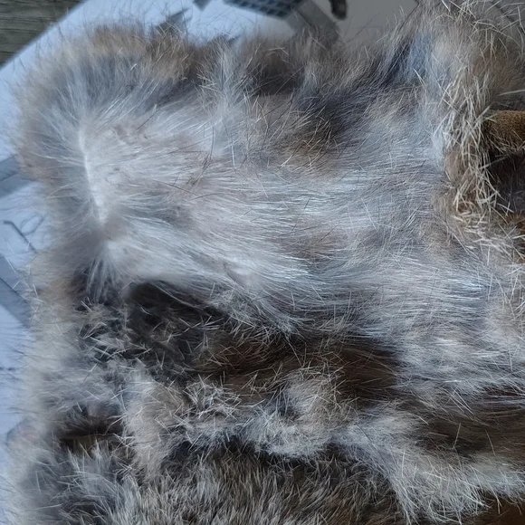 Ladies 8 Coach Rare Camel Suede Rabbit Fur Arctic Blast Knee High Wedge Boot - Picture 1 of 6